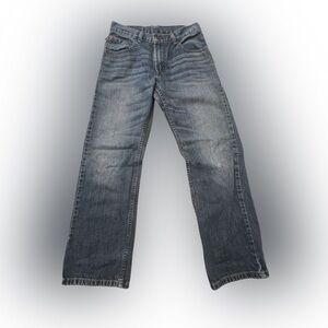 Boy’s Levi 505 Stylish Blue Straight Leg Denim Jeans 27 x 27 Size 14 Reg